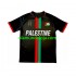 Camisola Club Deportivo Palestino Center Stripre Homem Equipamento Primeiro 2024-2025 Manga Curta